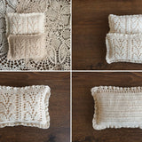 Newborn Crochet Pillow, Newborn Photo Pillow, Newborn Photography Props, Newborn Props Set, Newborn Posing Pillow, Newborn Knitted Pillow