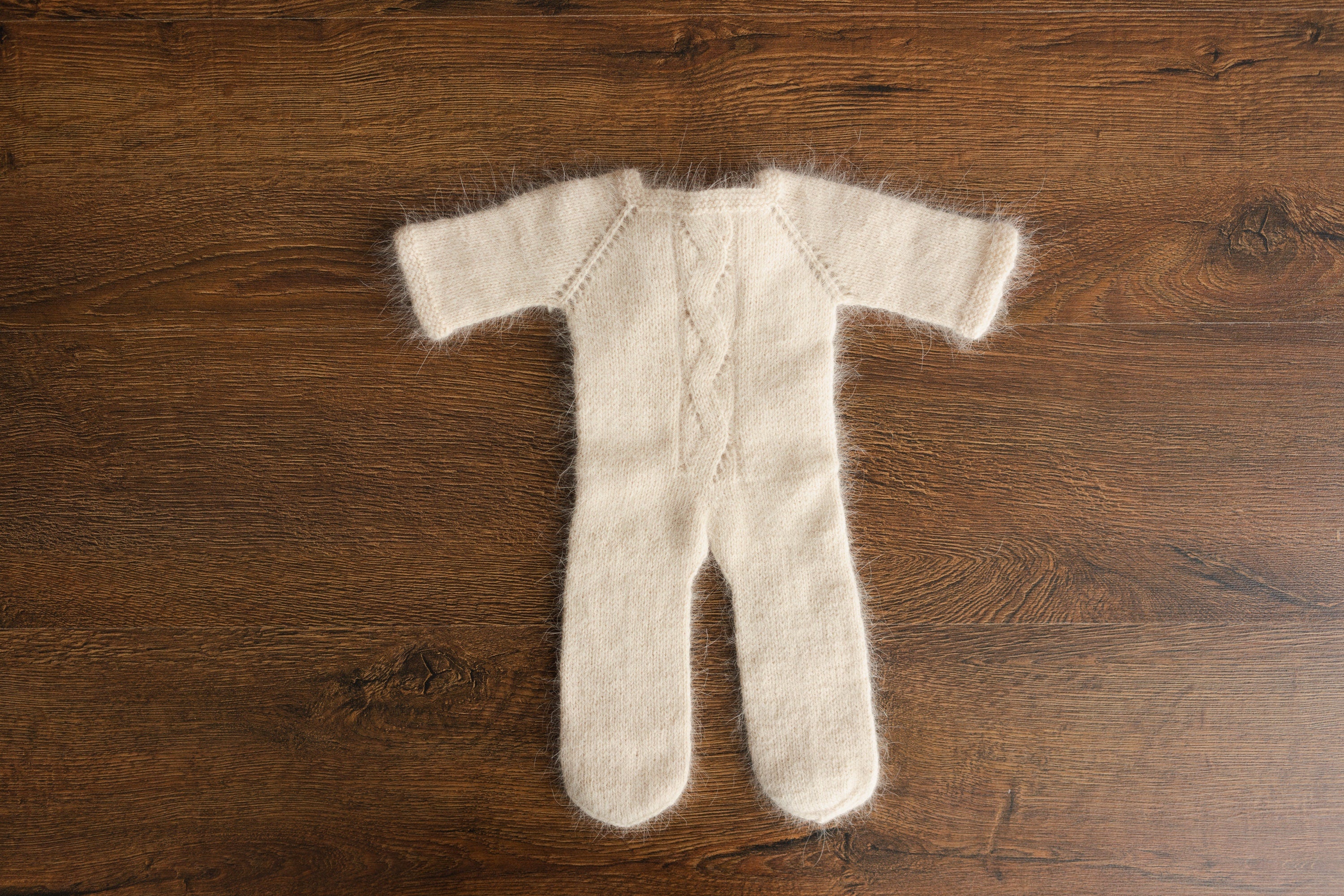 Footed Newborn Romper Outfit, Newborn Footed Romper,Newborn Knitted Outfit Girl,Newborn Photography props,Newborn Knitted Sleeper Outfit