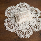 Crochet Newborn Outfit Girl Photography Props Set, Newborn Knitted Blanket, Newborn Posing Pillow, Newborn Crochet Layer,Baby Crochet Pillow