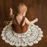 Newborn Crochet Rug, Baby Crochet Wrap, Newborn Photography props, Newborn Photography Layering Rugs, Baby Crochet Layer Basket Filler