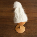 Newborn Cable Knitted Outfit, Newborn Coming Home Outfit,Newborn Cable Knit Hat,Newborn Knitted Outfit,Newborn Photography Props,Pom Pom Hat