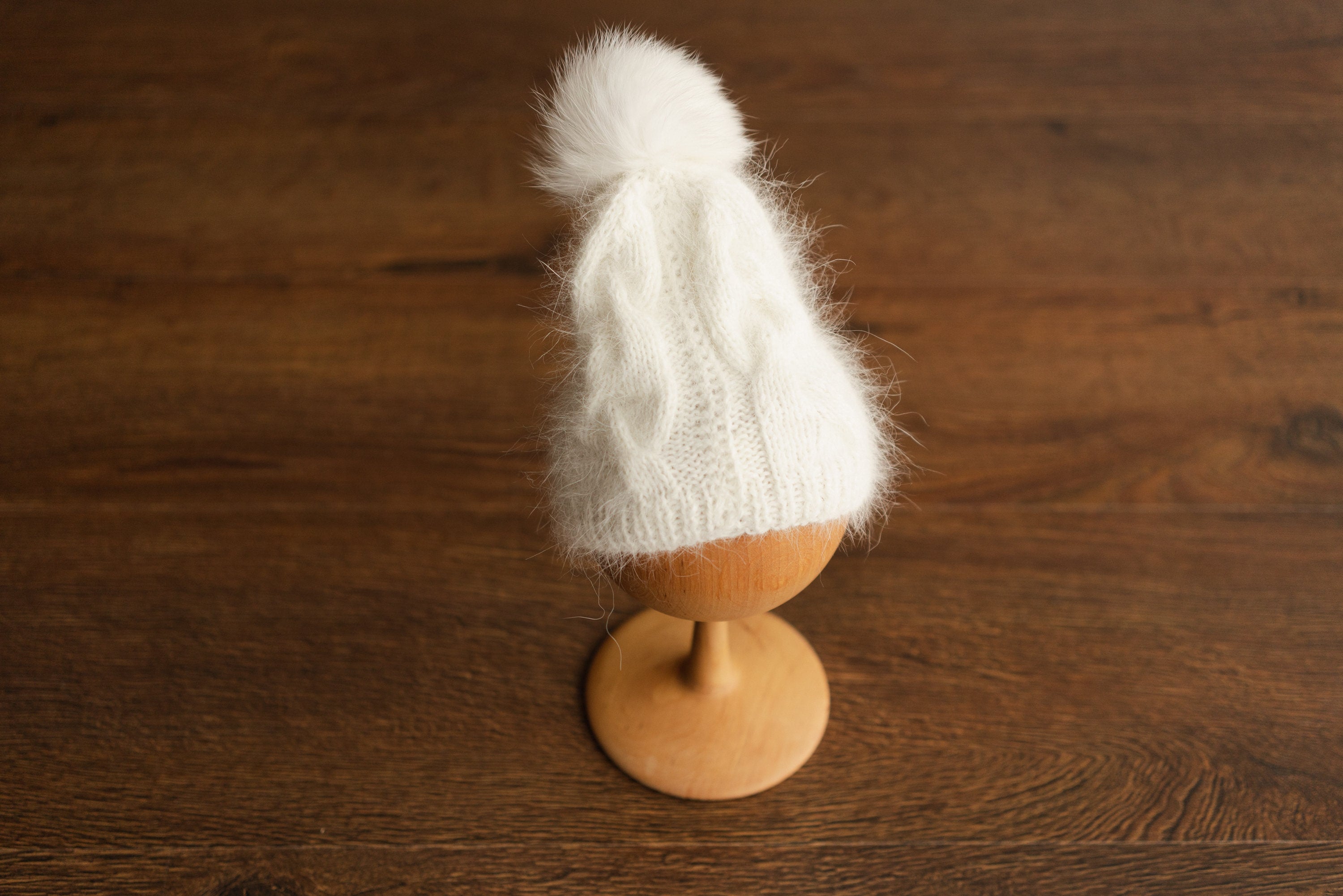 Newborn Cable Knitted Outfit, Newborn Coming Home Outfit,Newborn Cable Knit Hat,Newborn Knitted Outfit,Newborn Photography Props,Pom Pom Hat