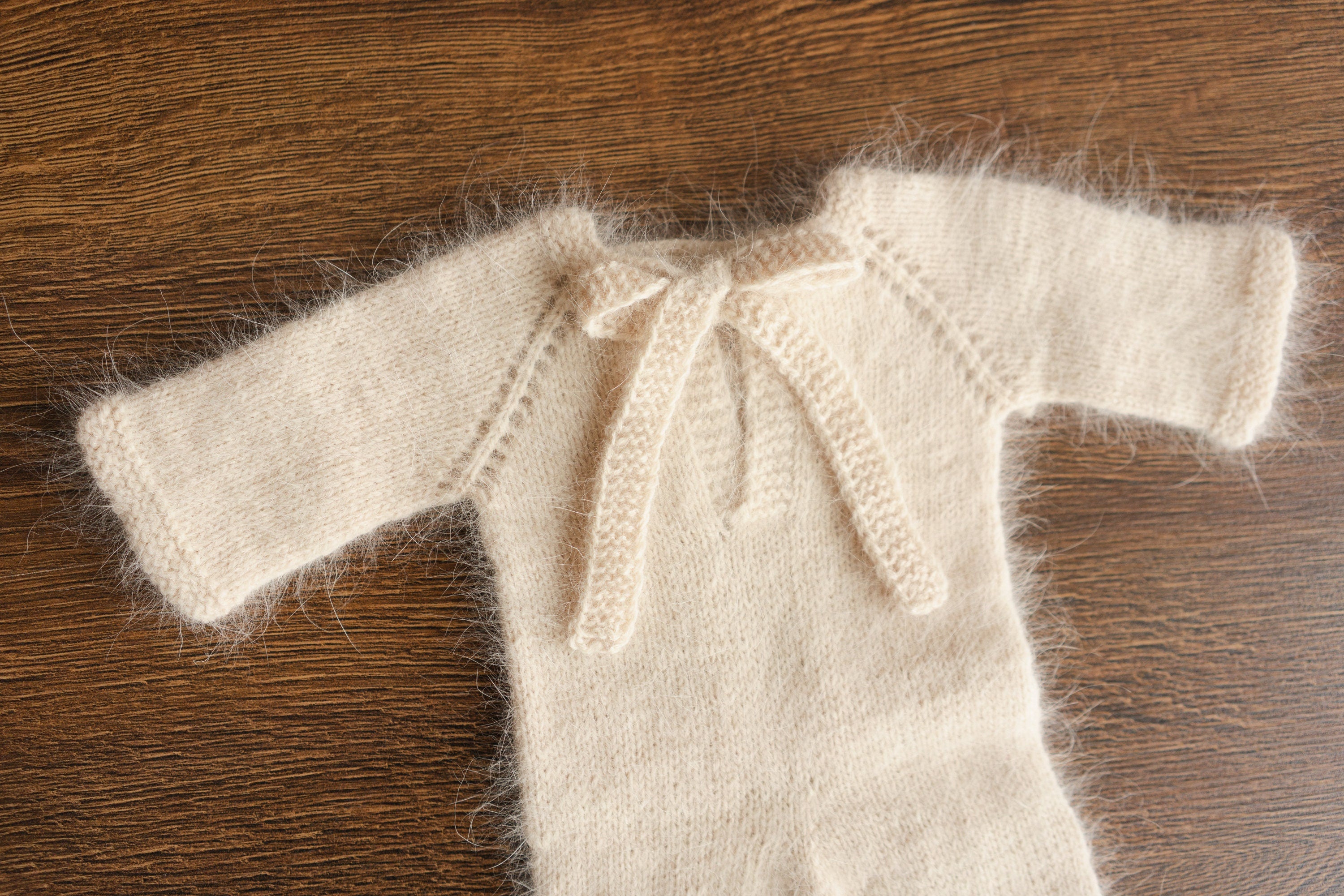 Footed Newborn Romper Outfit, Newborn Footed Romper,Newborn Knitted Outfit Girl,Newborn Photography props,Newborn Knitted Sleeper Outfit