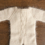Footed Newborn Romper Outfit, Newborn Footed Romper,Newborn Knitted Outfit Girl,Newborn Photography props,Newborn Knitted Sleeper Outfit