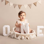 Wooden ONE Sign for First Birthday Decor,1st Birthday One Sign Party Decor for Baby Toddler Birthday,ONE Photo Prop,Personalized Wood Sign