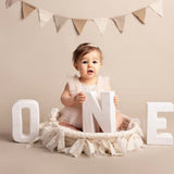 Wooden ONE Sign for First Birthday Decor,1st Birthday One Sign Party Decor for Baby Toddler Birthday,ONE Photo Prop,Personalized Wood Sign