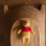 Newborn Teddy Bear Felted Photo Props, Newborn Felted Tiger Toy for Photography, Newborn Felted Honey Pot, Newborn Photography Props