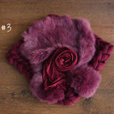 Burgundy Newborn Photography Props, Newborn Merino Wool Blanket,Newborn Posing Pillow,Newborn Teddy Bear Toy,Velvet Newborn Pillow,Baby Bear