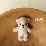 Baby Fluffy Knitted Toys for Newborn Photography, Newborn Teddy Bear Toy, Newborn Knitted Toys, Newborn Photography Props, Newborn Bear Toy