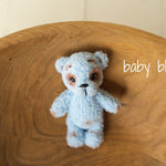 Baby Fluffy Knitted Toys for Newborn Photography, Newborn Teddy Bear Toy, Newborn Knitted Toys, Newborn Photography Props, Newborn Bear Toy