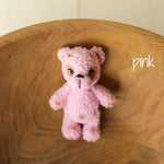 Baby Fluffy Knitted Toys for Newborn Photography, Newborn Teddy Bear Toy, Newborn Knitted Toys, Newborn Photography Props, Newborn Bear Toy