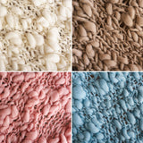 Newborn Merino Wool Chunky Blanket, Newborn Knitted Blanket,Baby Merino Wool Blanket,Newborn Photography Props,Newborn Braided Blanket Wool