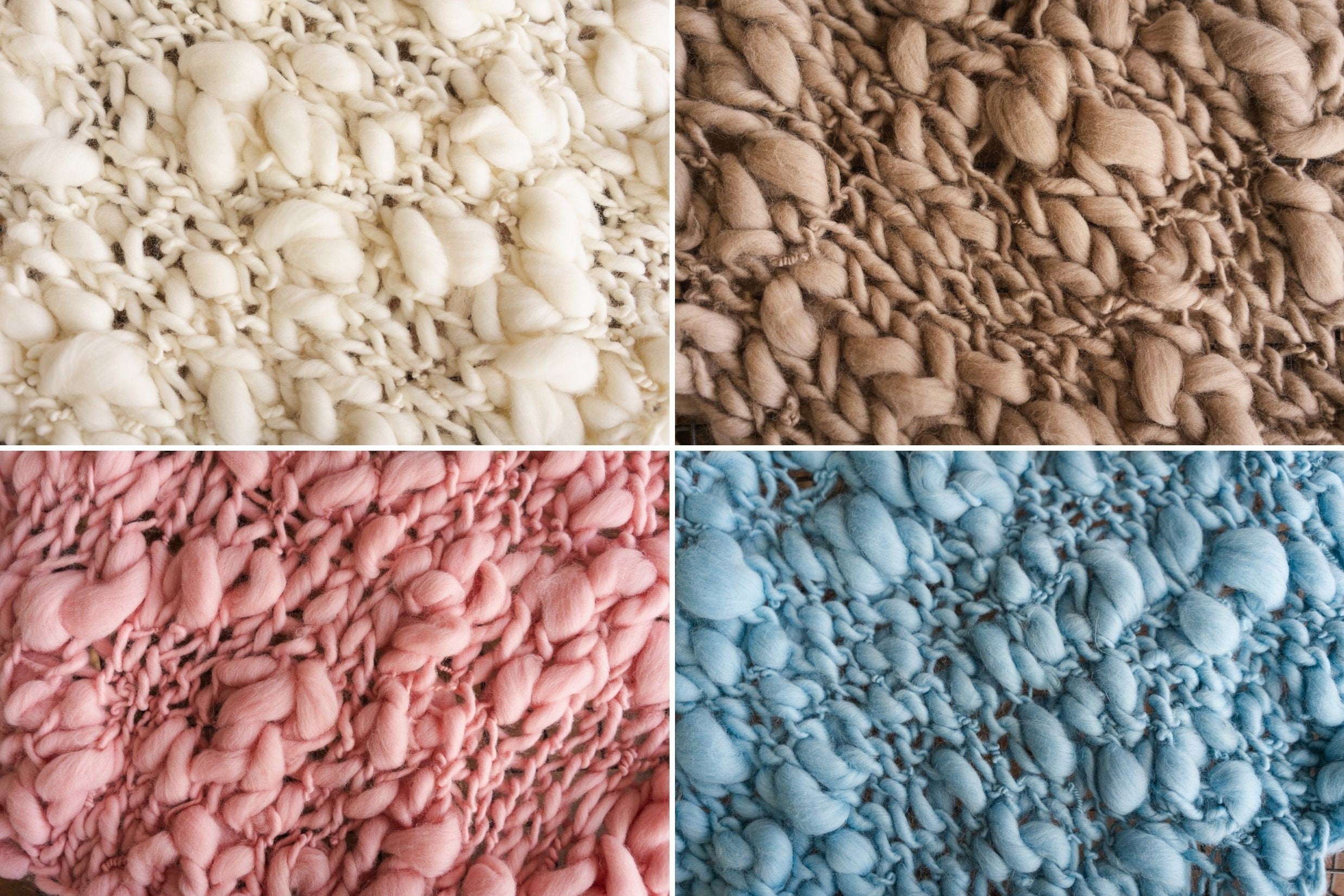 Newborn Merino Wool Chunky Blanket, Newborn Knitted Blanket,Baby Merino Wool Blanket,Newborn Photography Props,Newborn Braided Blanket Wool