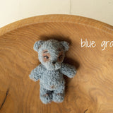 Baby Fluffy Knitted Toys for Newborn Photography, Newborn Teddy Bear Toy, Newborn Knitted Toys, Newborn Photography Props, Newborn Bear Toy