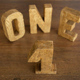 Wooden ONE Sign for First Birthday Decor,1st Birthday One Sign Party Decor for Baby Toddler Birthday,ONE Photo Prop,Personalized Wood Sign