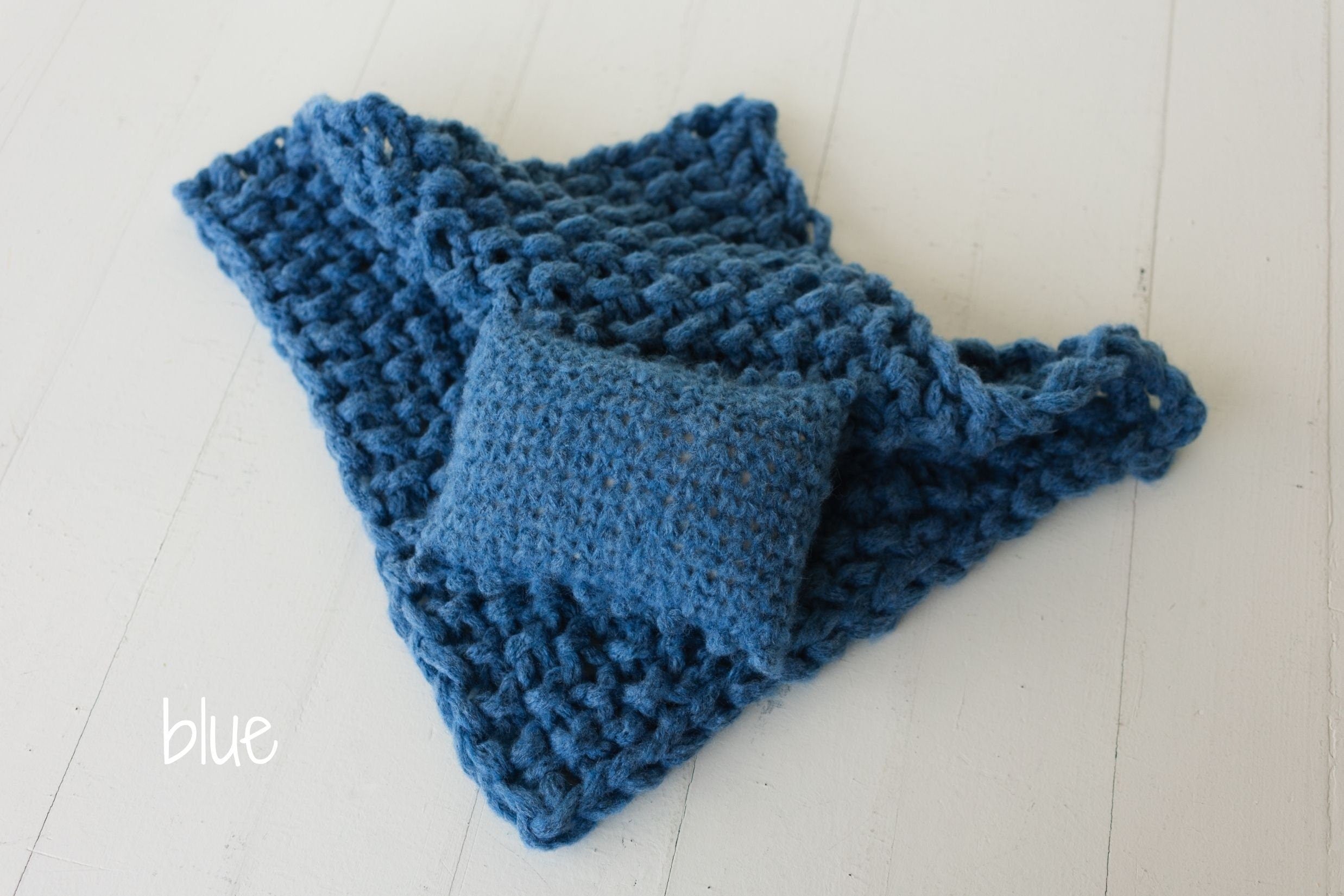 Newborn Knitted Blanket, Newborn Knit Blanket Set,Newborn knit cover,Newborn photography props,Newborn pillow,Newborn props for photography