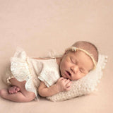 Newborn Knitted Pillow, Newborn Pillow, Newborn Photography Props, Newborn props for photography, Newborn posing pillow,Wool Knitted Pillow
