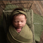 Newborn Twist Headband, Newborn Knitted Wrap, Newborn Girl Headband, Newborn photography props, Newborn props for photography,Newborn Outfit