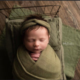 Newborn Twist Headband, Newborn Knitted Wrap, Newborn Girl Headband, Newborn photography props, Newborn props for photography,Newborn Outfit