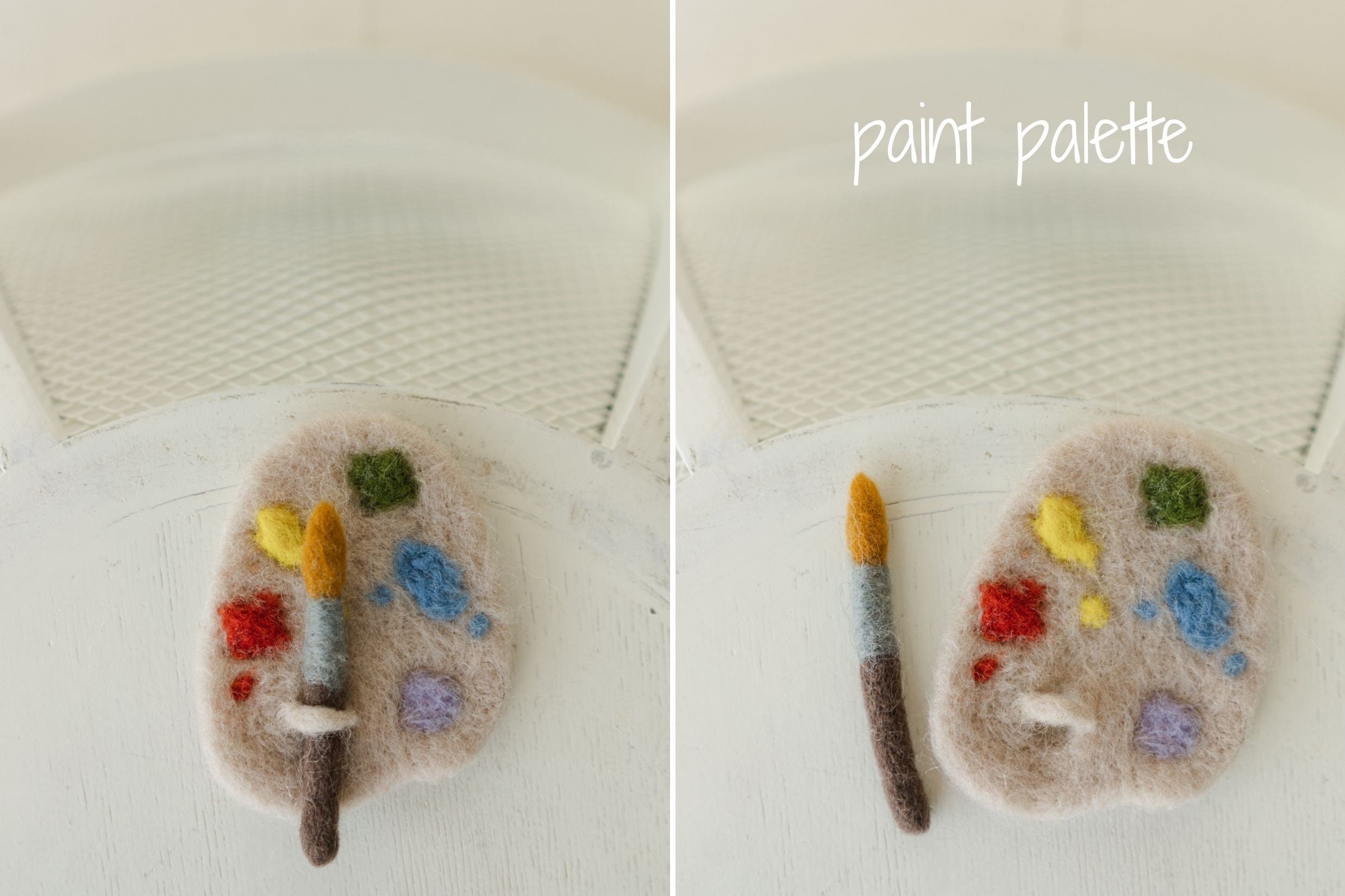 Hand-Felted Newborn Music Props Toy, Newborn Felted Microphone Toy,Needle Felted Camera Toy,Newborn Photography Props,Newborn Photo Camera