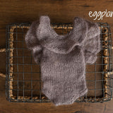 Newborn Frill Romper, Newborn Knitted Romper Girl, Newborn Knitted Outfit Girl, Newborn Photography props, Newborn Girl Coming Home Outfit