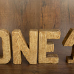 Wooden ONE Sign for First Birthday Decor,1st Birthday One Sign Party Decor for Baby Toddler Birthday,ONE Photo Prop,Personalized Wood Sign