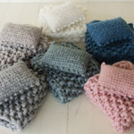Newborn Knitted Blanket, Newborn Knit Blanket Set,Newborn knit cover,Newborn photography props,Newborn pillow,Newborn props for photography