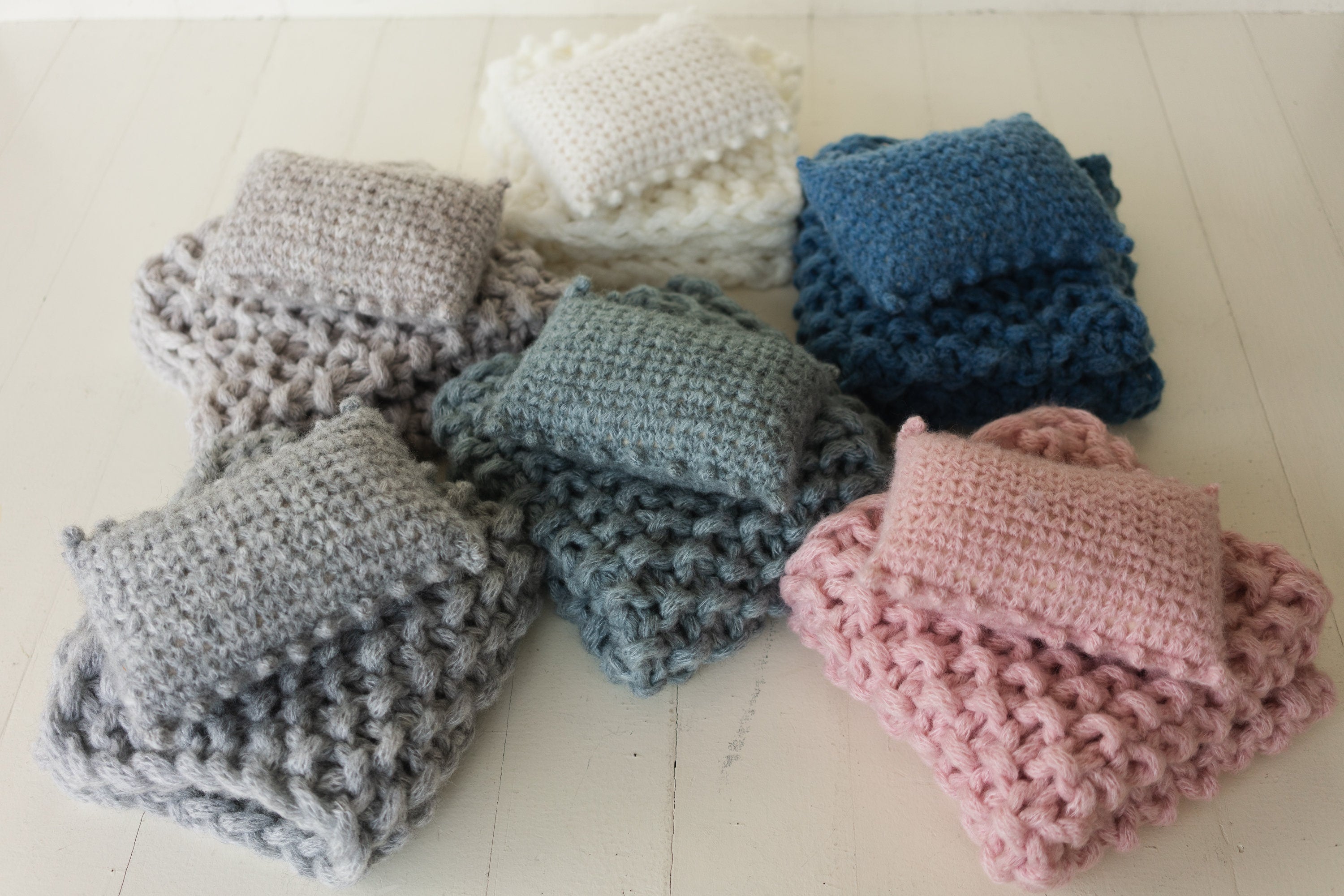 Newborn Knitted Blanket, Newborn Knit Blanket Set,Newborn knit cover,Newborn photography props,Newborn pillow,Newborn props for photography