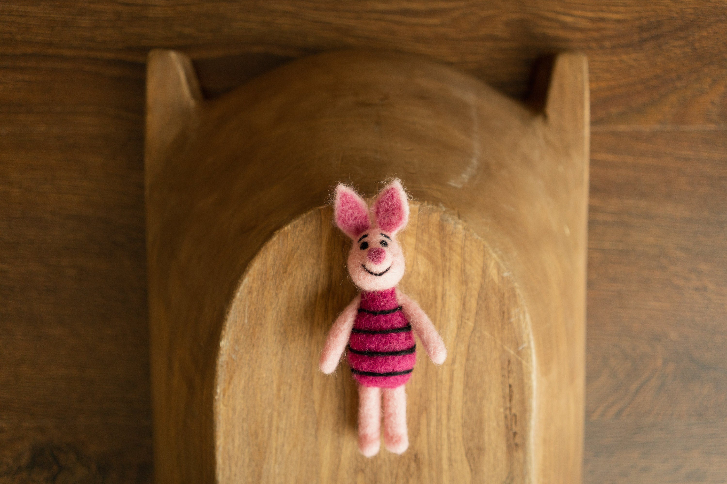 Newborn Teddy Bear Felted Photo Props, Newborn Felted Tiger Toy for Photography, Newborn Felted Honey Pot, Newborn Photography Props