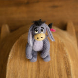 Newborn Teddy Bear Felted Photo Props, Newborn Felted Tiger Toy for Photography, Newborn Felted Honey Pot, Newborn Photography Props