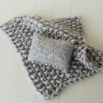 Newborn Knitted Pillow, Newborn Pillow, Newborn Photography Props, Newborn props for photography, Newborn posing pillow,Wool Knitted Pillow