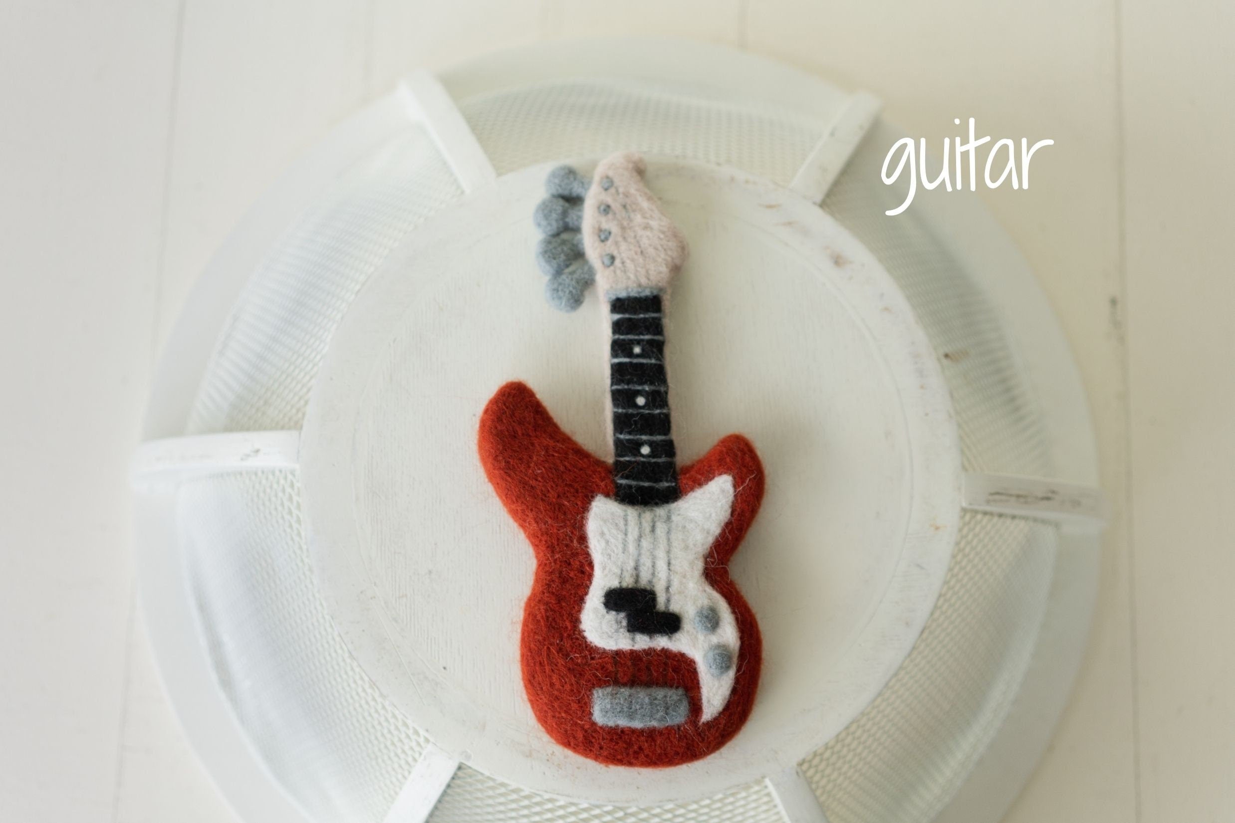 Hand-Felted Newborn Music Props Toy, Newborn Felted Microphone Toy,Needle Felted Camera Toy,Newborn Photography Props,Newborn Photo Camera