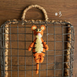 Tiger Newborn Felted Animal Toy for Photography, Newborn Felted Tiger Toy, Newborn Tiger Toy, Newborn Stuffed Animal, Chinese New Year Tiger