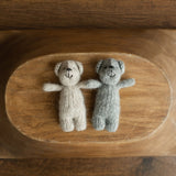 Newborn Knitted Teddy Bear Photography Props, Newborn Bunny Photo Toy, Small Hand-knitted Toy,Baby Crochet Bear Toy,Newborn Photography Prop