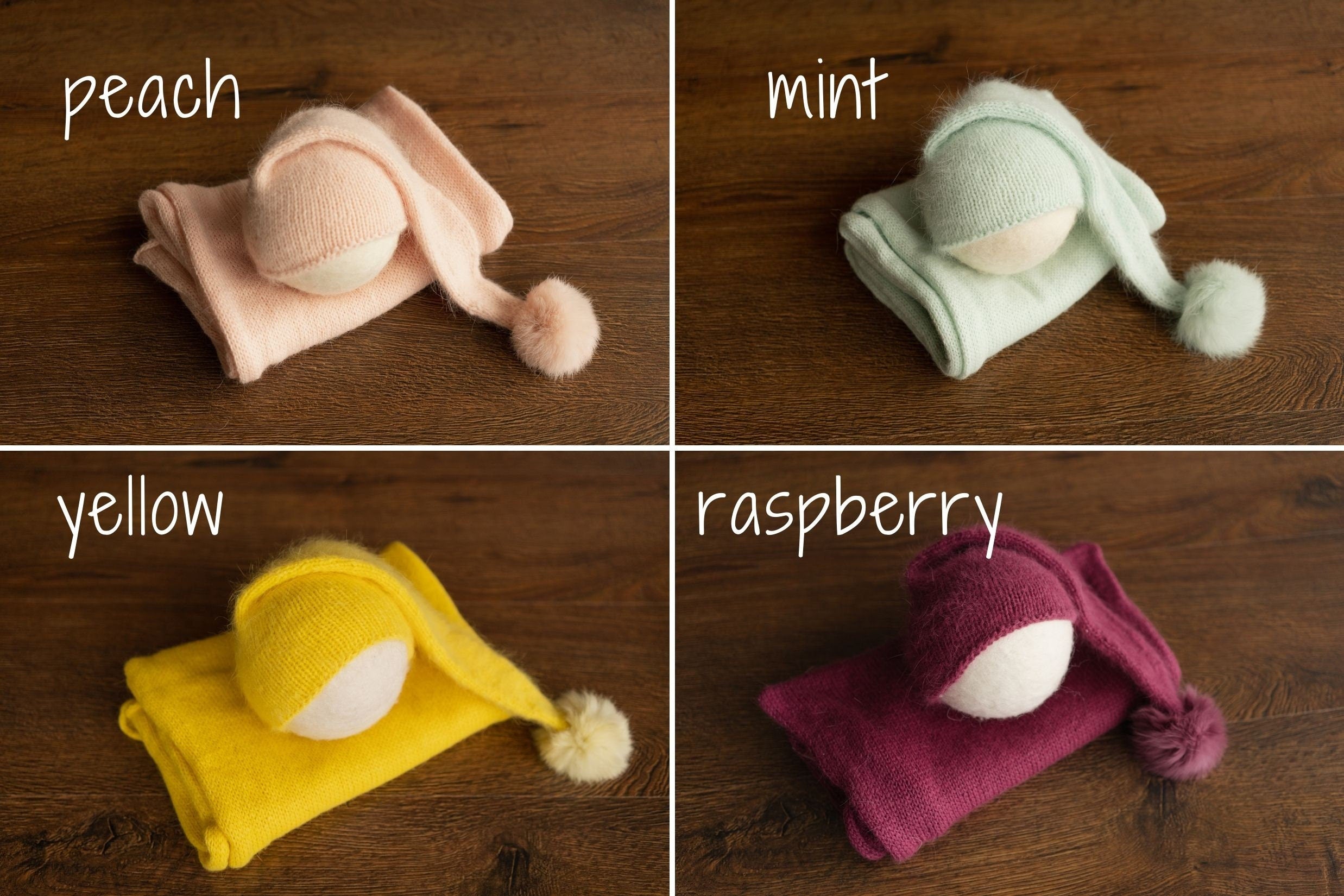 Newborn Sleep Hat and Wrap Sets, Newborn Knit Wrap, Newborn Photography Props, Newborn Knitted Photo Props, Newborn Coming Home Outfit Boy