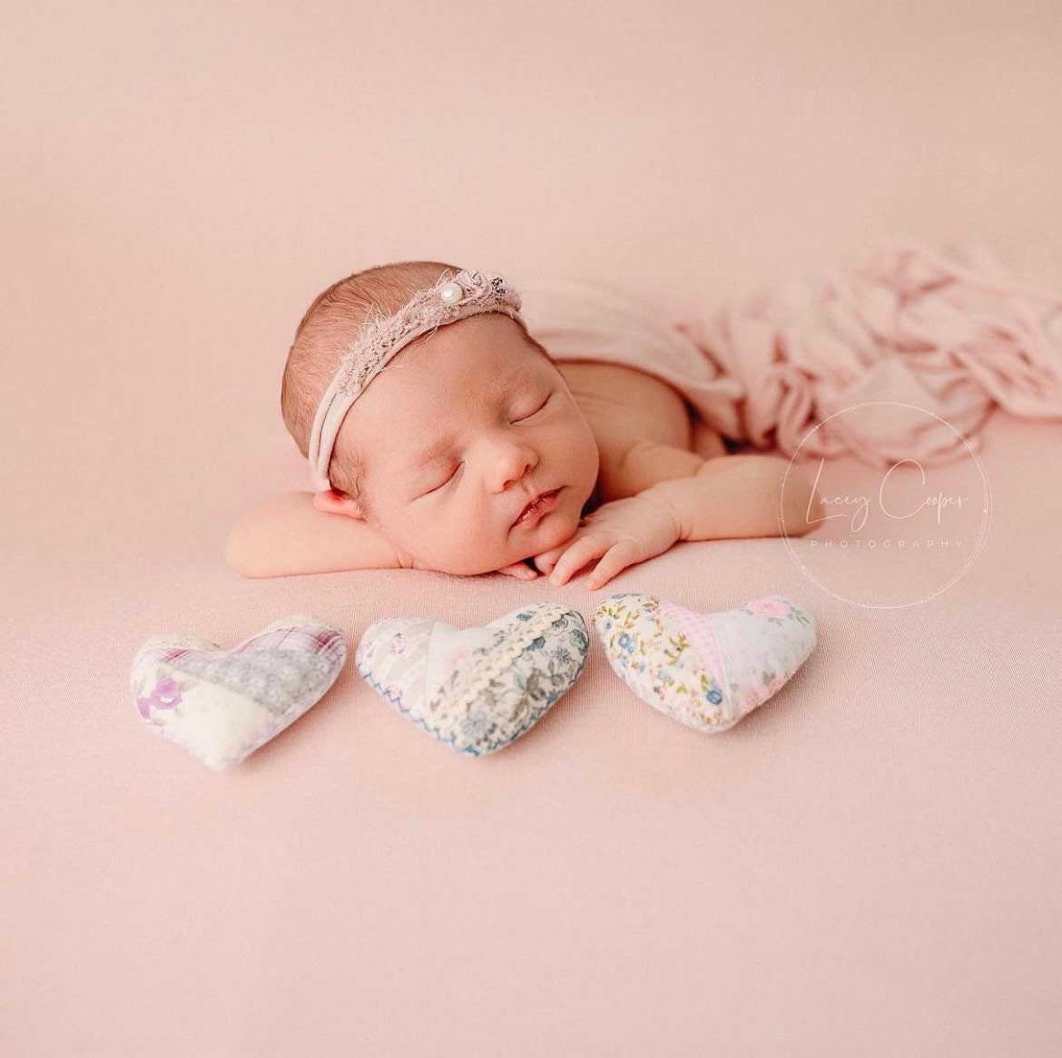 Newborn Patchwork Heart Toy,Newborn Heart Photo Prop,Newborn Photography Props,Newborn Props for Photography,Newborn Fabric Patch Work Layer
