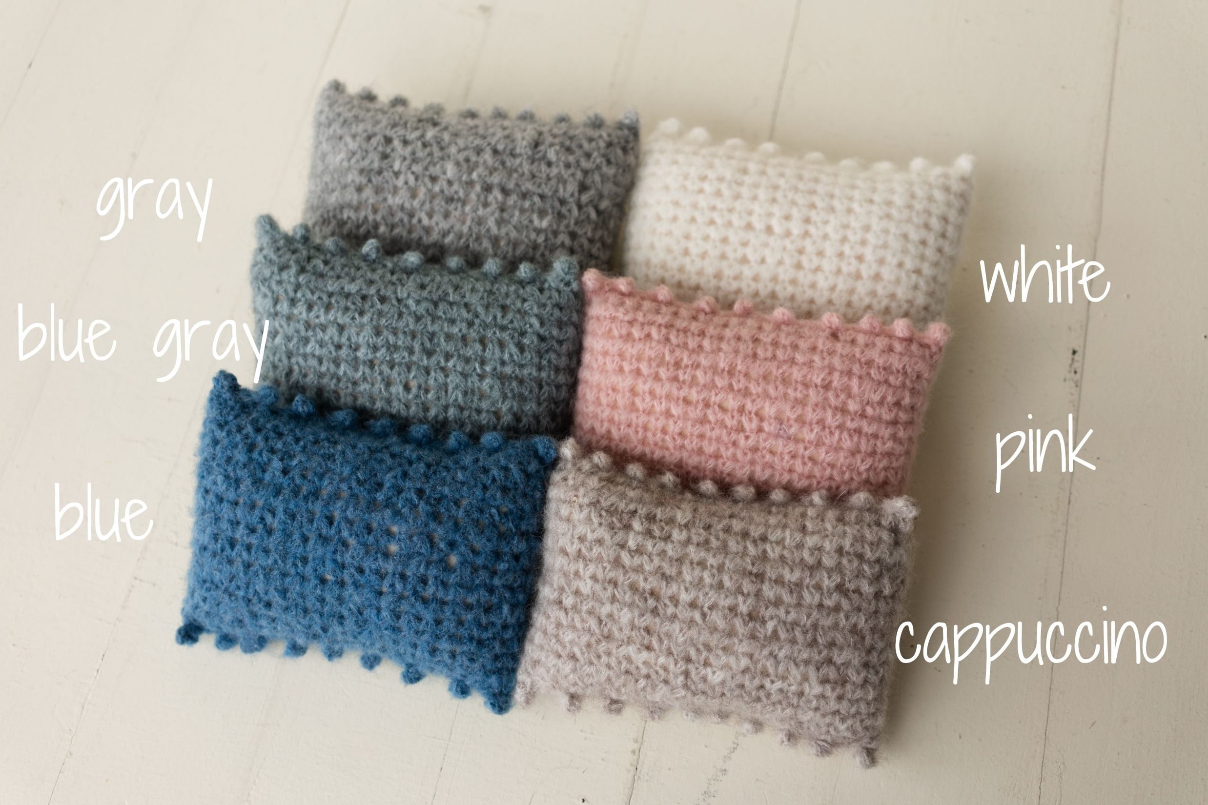 Newborn Knitted Pillow, Newborn Pillow, Newborn Photography Props, Newborn props for photography, Newborn posing pillow,Wool Knitted Pillow