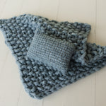 Newborn Knitted Pillow, Newborn Pillow, Newborn Photography Props, Newborn props for photography, Newborn posing pillow,Wool Knitted Pillow