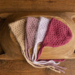 Newborn Knitted Wrap & Bonnet Prop Set, Newborn Knitted Outfit, Newborn Photography Props,Newborn Knitted Bonnet,Baby Props for Photography,