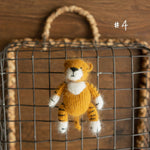 Tiger Newborn Felted Animal Toy for Photography, Newborn Felted Tiger Toy, Newborn Tiger Toy, Newborn Stuffed Animal, Chinese New Year Tiger