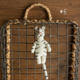 Tiger Newborn Felted Animal Toy for Photography, Newborn Felted Tiger Toy, Newborn Tiger Toy, Newborn Stuffed Animal, Chinese New Year Tiger