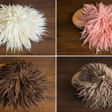 Newborn Merino Wool Rug, Newborn Curly Wool Felt Rug, Newborn Merino Layers, Newborn photography prop, Merino Curly Wool Layer Photo Props
