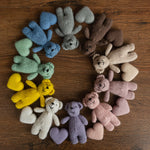 Merino wool Teddy Bear Toy for Newborn Photography,Newborn Knitted Teddy Bear Prop,Newborn Merino wool Blanket,Newborn props for photography