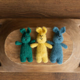 Newborn Knitted Teddy Bear Photography Props, Newborn Bunny Photo Toy, Small Hand-knitted Toy,Baby Crochet Bear Toy,Newborn Photography Prop