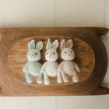 Angora Wool Knitted Baby Rabbit Hat – Newborn Bunny Outfit Prop