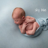 Long Newborn Melange Wrap for Photography, Newborn Stretch Wrap, Newborn photography props, Newborn Posing Fabric, Newborn Jersey Wrap Prop