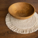 Round Macrame Newborn Rug, Newborn Photography props, Macrame Newborn Props, Newborn Knit Blanket, Natural Macrame Cord Mat Photo Prop