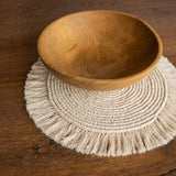 Round Macrame Newborn Rug, Newborn Photography props, Macrame Newborn Props, Newborn Knit Blanket, Natural Macrame Cord Mat Photo Prop