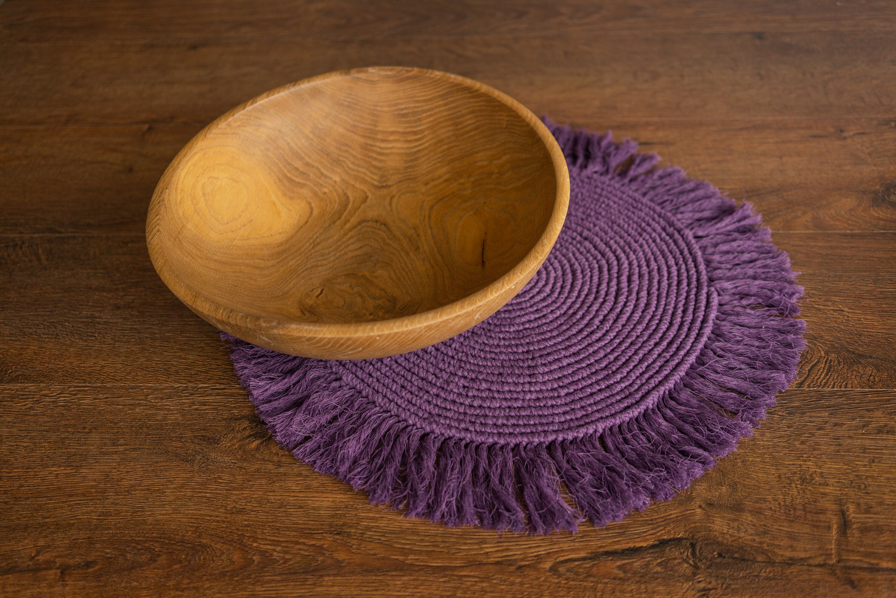 Round Macrame Newborn Rug, Newborn Photography props, Macrame Newborn Props, Newborn Knit Blanket, Natural Macrame Cord Mat Photo Prop