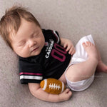 Felt Newborn Sports Props: Football, Rugby and Baseball Toys for Newborn Photography Props